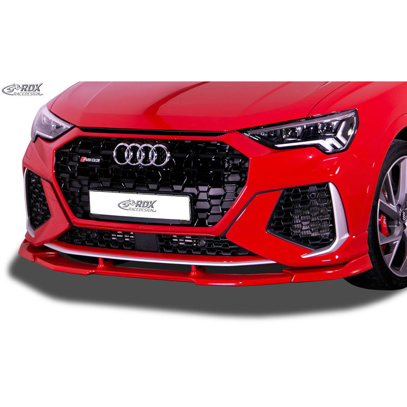 RDX Racedesign, becquet avant Vario-X, compatible avec Audi RS Q3 (F3) 2019- (PU)