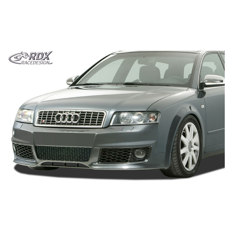 RDX Racedesign, parachoques delantero, compatible con Audi A4 B6/8E 2001-2004 'S-Edition' (PU)