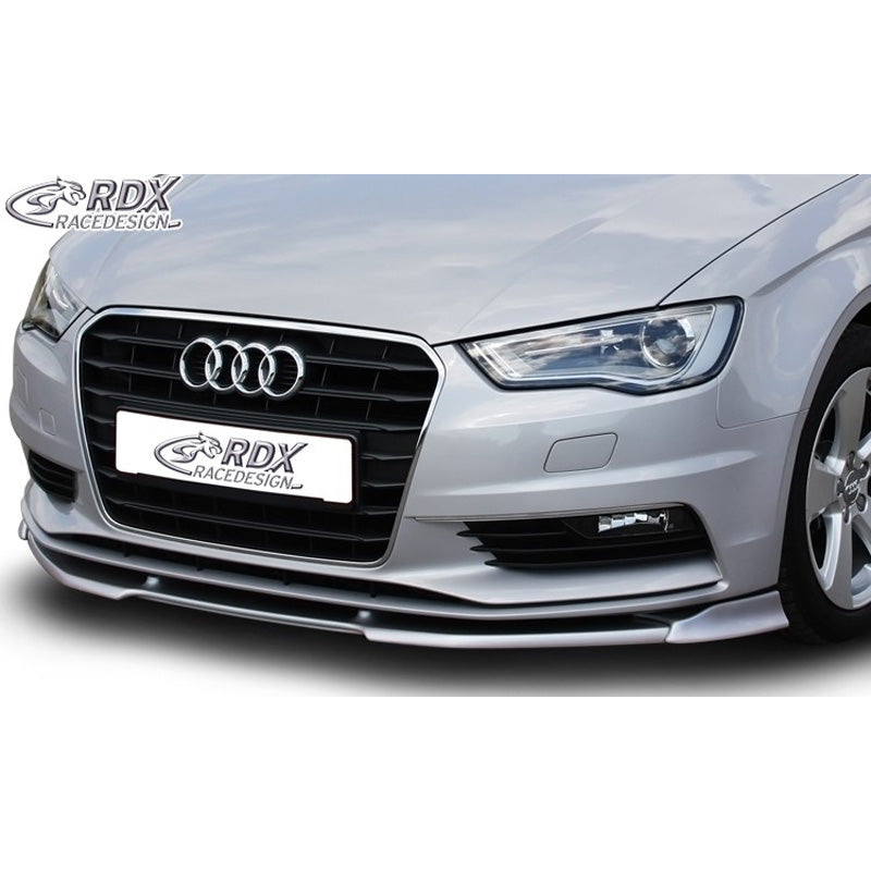 RDX Racedesign, spoiler avant Vario-X, compatible avec Audi A3 8V Sportback/Sedan/Cabrio 2013-2016 (PU)