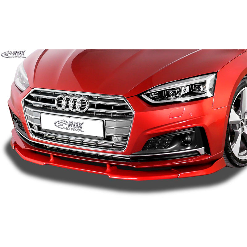 RDX Racedesign, přední spoiler Vario-X, pasuje na Audi A5 S-Line & S5 (F5) Coupé/Cabrio/Sportback 2016-2020 (PU)