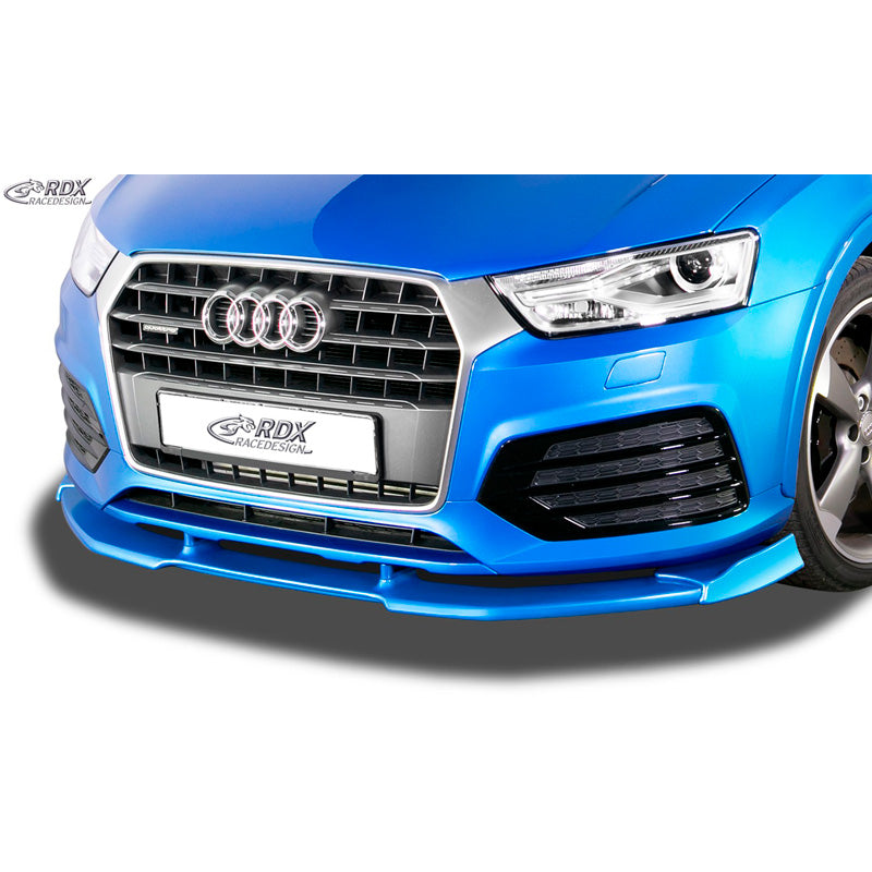 RDX Racedesign, spoiler delantero Vario-X, Fits Audi Q3 (8U) S-Line 2011-2018 (PU)