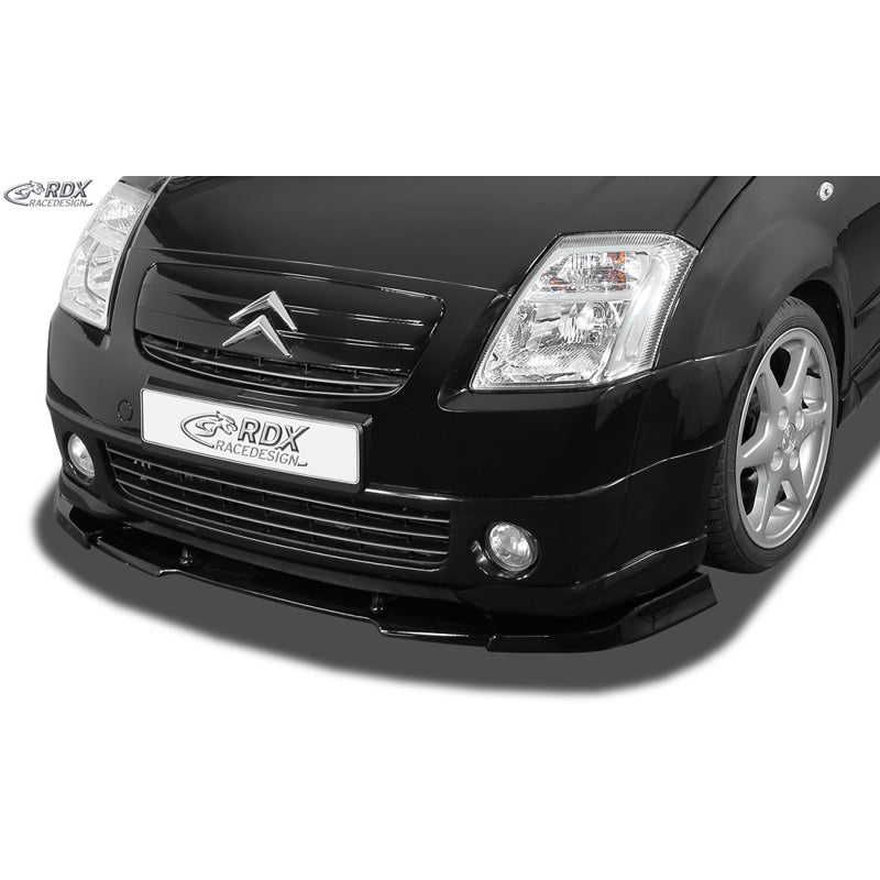 RDX Racedesign, přední spoiler Vario-X, vhodný pro Citroën C2 VTR/VTS (PU)