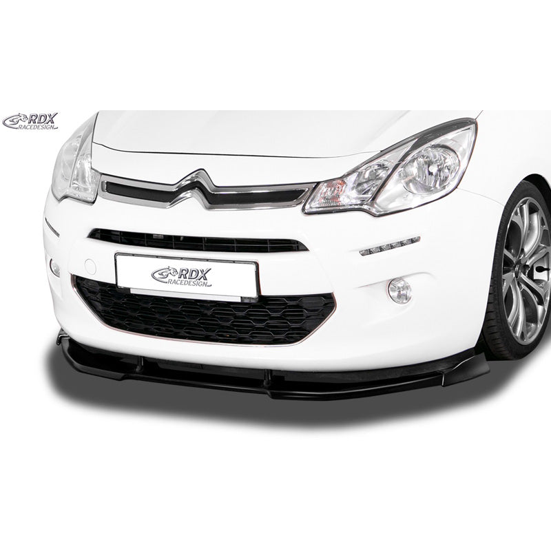 RDX Racedesign, Spoiler delantero Vario-X, Fits Citroën C3 2013-2016 (PU)