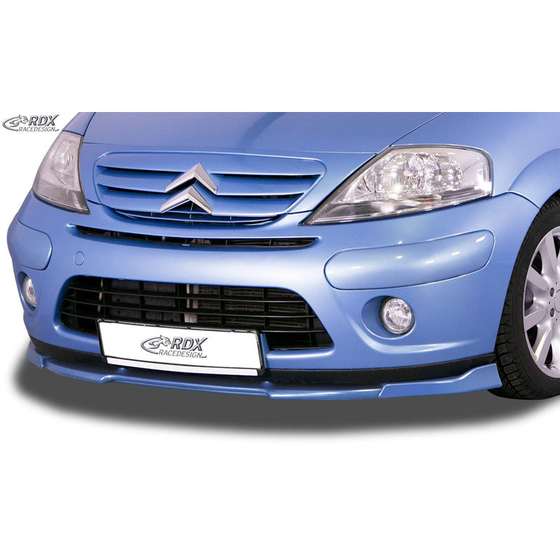 RDX Racedesign, spoiler anteriore Vario-X, adatto a Citroën C3 Facelift 2005-2009 (PU)