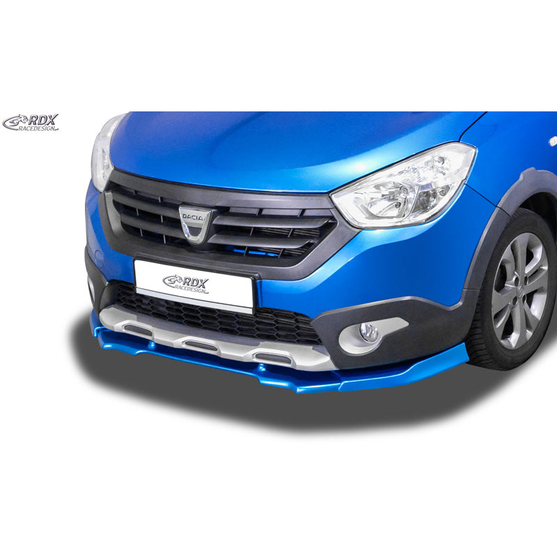 RDX, Frontspoiler VARIO-X, passer til Dacia Dokker Stepway (2012-2021) & Lodgy Stepway (2012-2022)