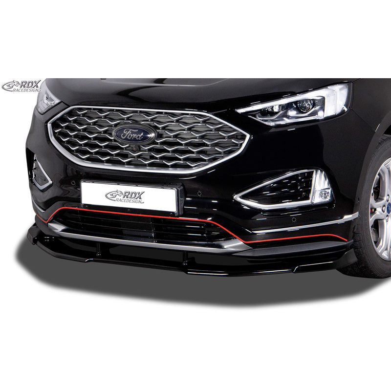 RDX Racedesign, spoiler przedni Vario-X, pasuje do Ford Edge Vignale, Titanium, Trend Facelift 2018- (PU)