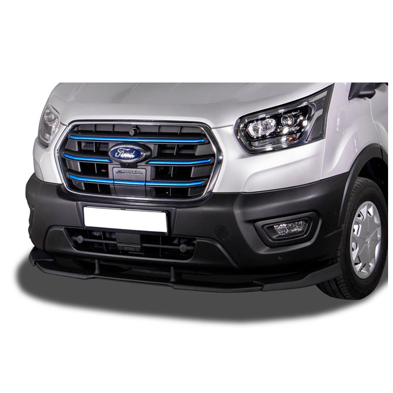 RDX Racedesign, spoiler avant Vario-X, compatible avec Ford Transit Facelift 2019- (PU)