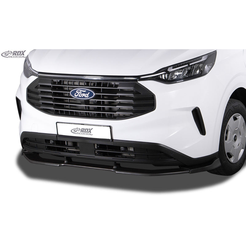 RDX, spoiler anteriore Vario-X, compatibile con Ford Transit Custom (V710) (2023-) & Tourneo Custom (V710) (2023-)