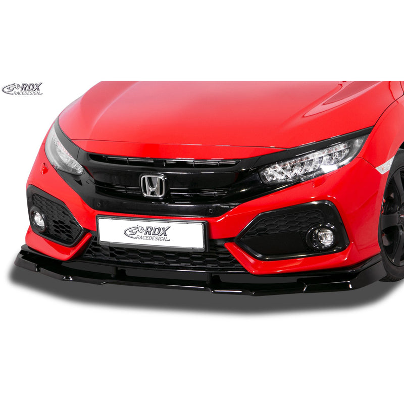 RDX Racedesign, przedni spojler Vario-X, pasuje do Honda Civic X 2017- (PU)