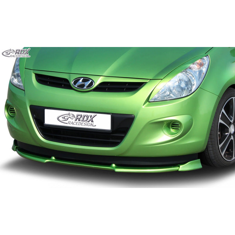 RDX Racedesign, přední spoiler Vario-X, fits pro Hyundai i20 PB/PBT 2008-2012 (PU)