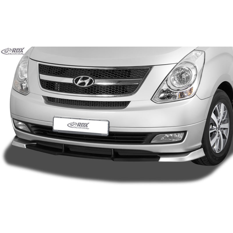 RDX, přední spoiler VARIO-X, černá, pasuje na Hyundai H-1 Travel / Cargo / Starex / Grand Starex (2007-2018)