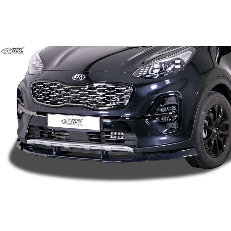 RDX Racedesign, spoiler anteriore Vario-X, adatto a Kia Sportage (QL) restyling 2018- incl. GT-Line (PU)