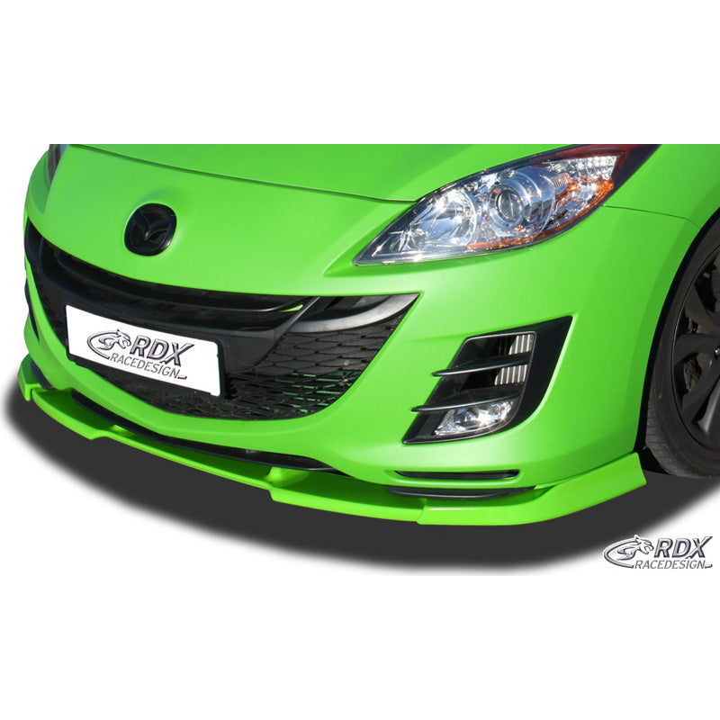 RDX Racedesign, Frontspoiler Vario-X, past op Mazda 3 (BL) 2009-2011 (PU)