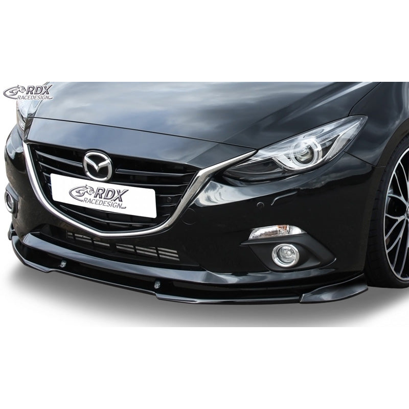 RDX Racedesign, přední spoiler Vario-X, vhodné pro Mazda 3 (BM) 2013- (PU)