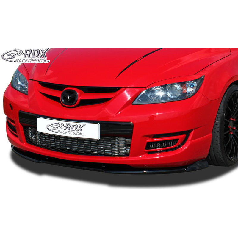 RDX Racedesign, spoiler avant Vario-X, compatible avec Mazda 3 MPS (BK) 2006-2009 (PU)