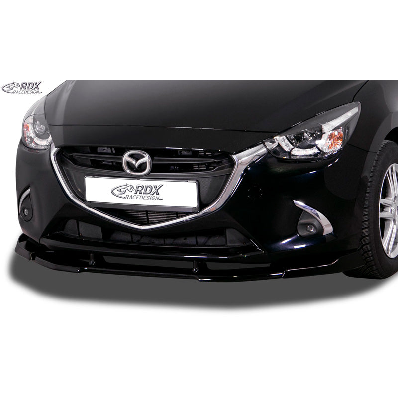 RDX Racedesign, Front spoiler Vario-X, Fits Mazda 2 (DJ) 2014-2020 (PU)