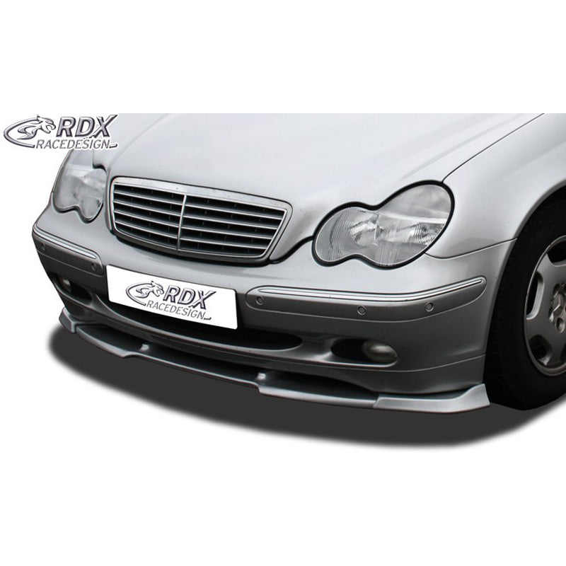RDX Racedesign, Front spoiler Vario-X, Fits Mercedes C-Class W203 Classic/Elegance 2000-2004 (PU)