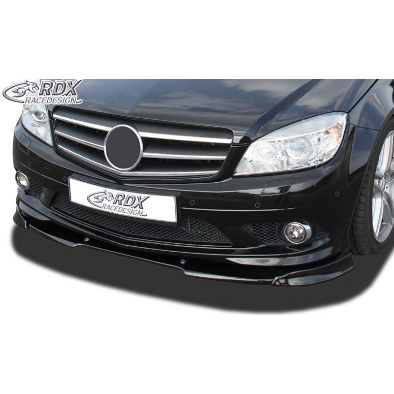 RDX Racedesign, Front spoiler Vario-X, Fits Mercedes C-Class W204/S204 AMG-Styling 2007-2011 (PU)