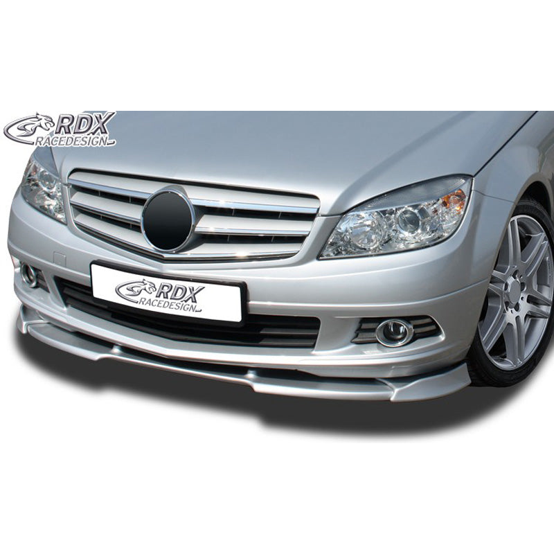 RDX Racedesign, spoiler delantero Vario-X, Fits para Mercedes C-Class W204 2007-2011 (PU)