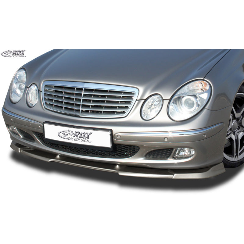 RDX Racedesign, Spoiler delantero Vario-X, compatible con Mercedes E-Class W211 Classic/Elegance 2002-2006 (PU)
