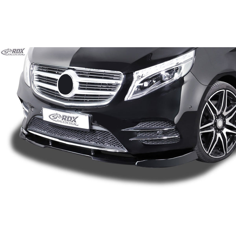 RDX Racedesign, Spoiler delantero Vario-X, compatible con Mercedes V-Class W447  2014-2019 & FL 2019- AMG-Line (PU)