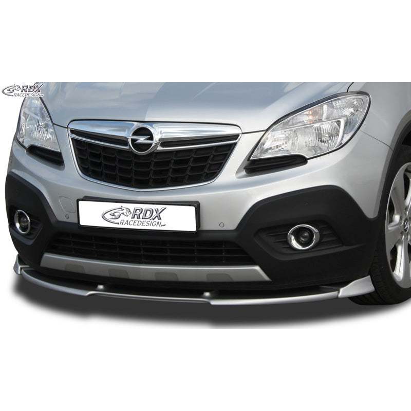 RDX Racedesign, Frontspoiler Vario-X, Passer til Opel Mokka 2012-, Ubehandlet PU, 3-delt design