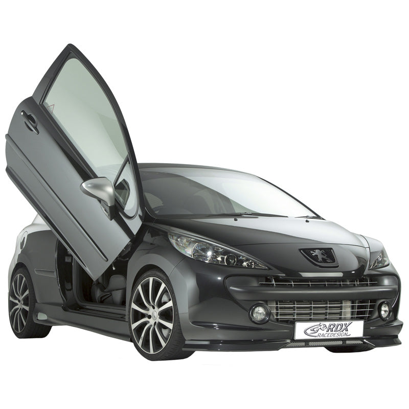 RDX Racedesign, przedni spoiler, pasuje do Peugeot 207 2006-2009 (PU)