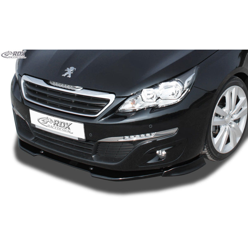 RDX Racedesign, Frontspoiler Vario-X, Past op Peugeot 308 II (2013-2017), Onbehandeld PU