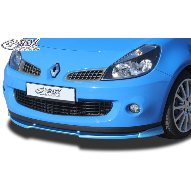 RDX Racedesign, voorspoiler Vario-X, past op Renault Clio III RS Phase 1 2005-2009 (PU)