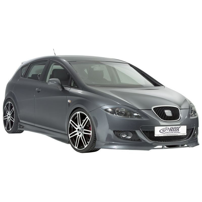 RDX Racedesign, spoiler anteriore, adatto per Seat Leon 1P 2005-2009 excl. FR/Cupra (ABS)