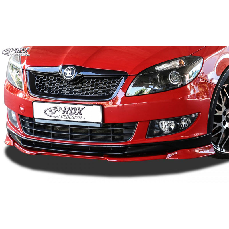 RDX Racedesign, Front spoiler Vario-X, passer til Skoda Fabia II 5J Monte Carlo 2010-2014 (PU)