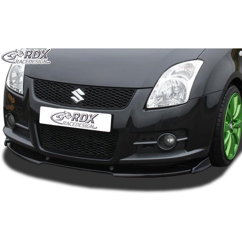RDX Racedesign, dokładka przedniego zderzaka Vario-X, pasuje do Suzuki Swift Sport 2005-2010 (PU)
