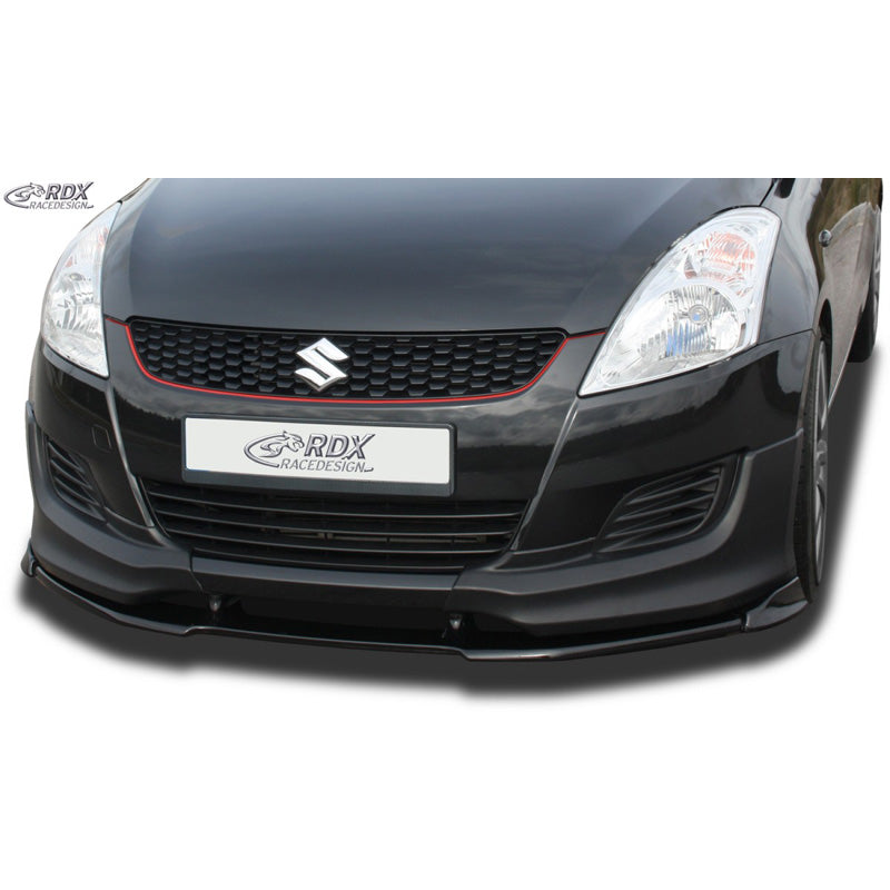 RDX Racedesign, przedni spoiler Vario-X, pasuje do Suzuki Swift FZ/NZ 2010-2013, nieobrobione PU