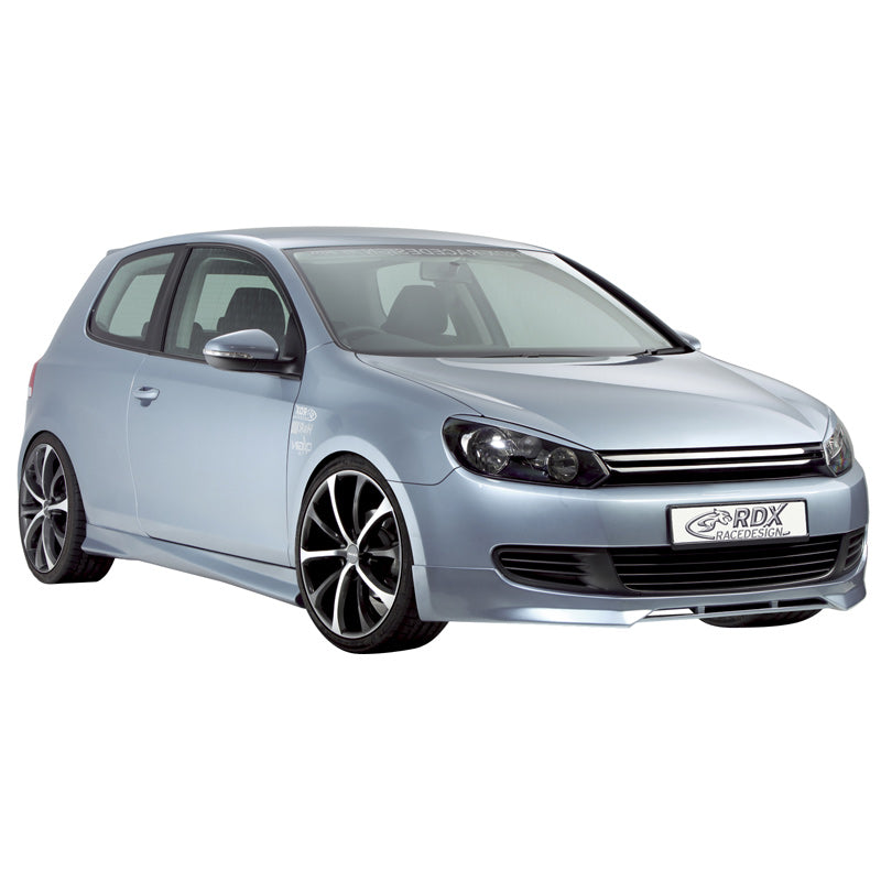 RDX Racedesign, Front spoiler, Untreated PU, Fits Volkswagen Golf VI (2008-), excl. GTi/GTD/Plus