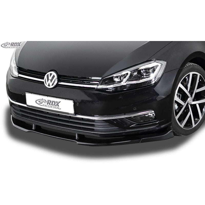 RDX Racedesign, přední spoiler Vario-X, vhodný pro Volkswagen Golf VII Facelift 2017- (PU)