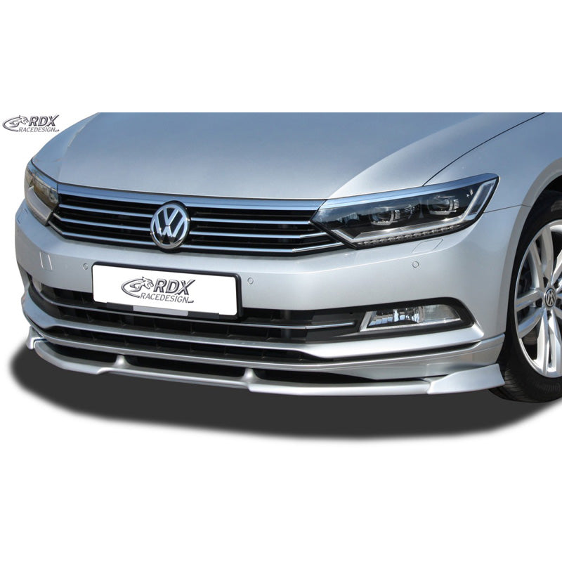 RDX Racedesign, spojler przedni Vario-X, pasuje do Volkswagen Passat 3G (B8) 2014-2019 z wyłączeniem R-Line (PU)