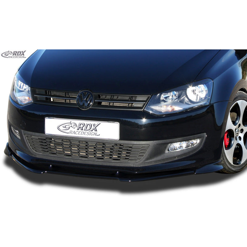 RDX Racedesign, przedni spoiler Vario-X, pasuje do Volkswagen Polo 6R 2009-2014 (PU)