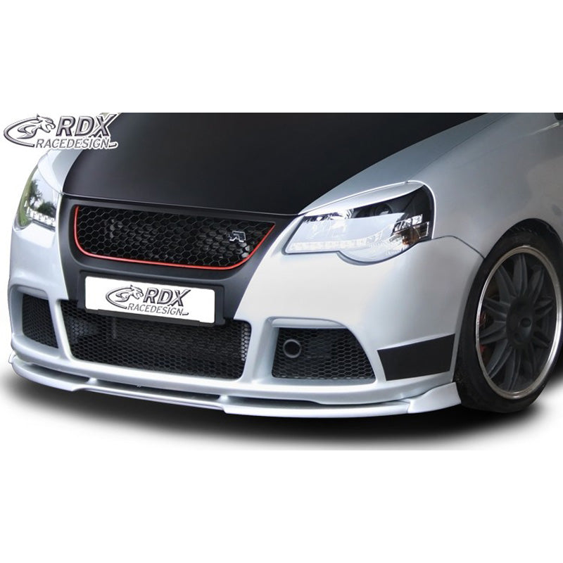 RDX Racedesign, spojler przedni Vario-X, pasuje do Volkswagen Polo 9N2 2005-2009 GTi Cup Edition (PU)
