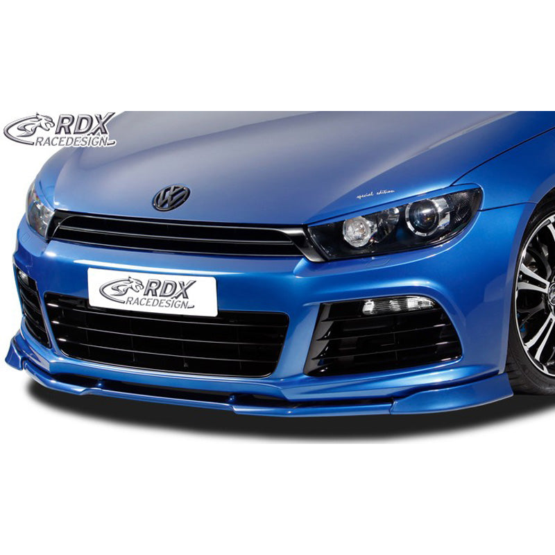 RDX Racedesign, Spoiler delantero Vario-X, Compatible con Volkswagen Scirocco III R 2009-2014, PU sin tratar