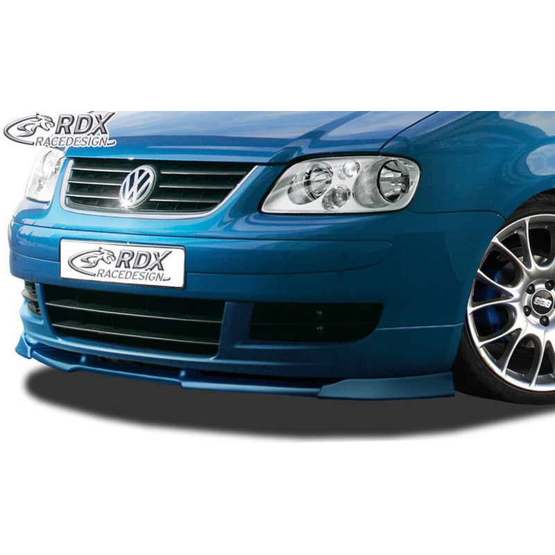 RDX Racedesign, przedni spoiler Vario-X, pasuje do Volkswagen Touran 2003-2006 & Caddy 2004-2010 (PU)