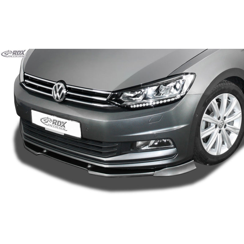 RDX Racedesign, przedni spoiler Vario-X, pasuje do Volkswagen Touran 5T 2015- (PU)