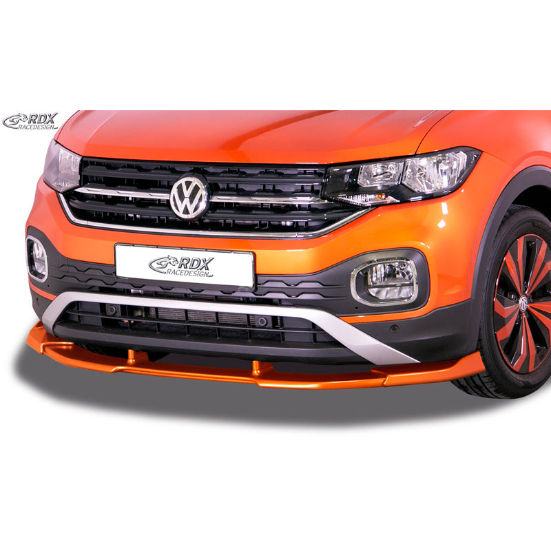 RDX Racedesign, przedni spojler Vario-X, pasuje do Volkswagen T-Cross 2019- (PU)