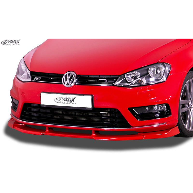 RDX Racedesign, przedni spoiler Vario-X, pasuje do Volkswagen Golf VII R Line 2012-2017 (PU)