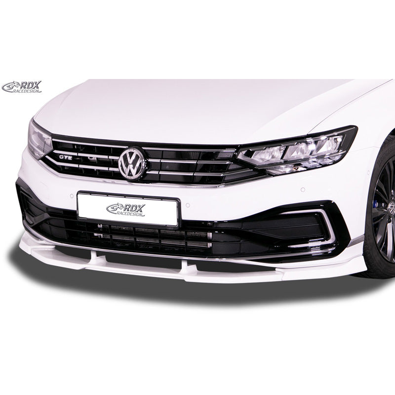 RDX Racedesign, spoiler anteriore Vario-X, adatto a Volkswagen Passat (3G) Sedan/Variant FL 2019- GTE & R-Line (PU)