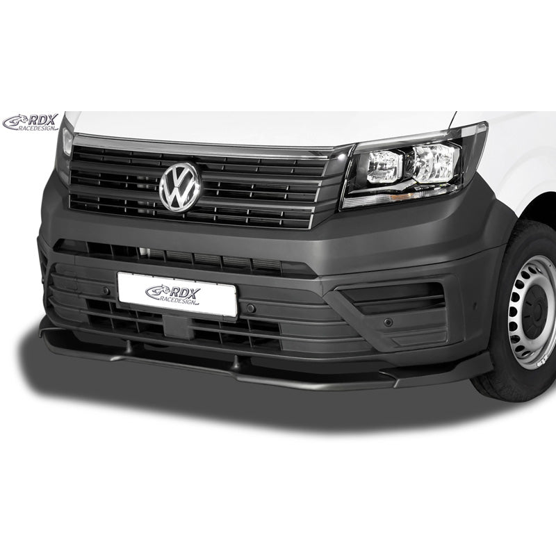 RDX Racedesign, frontspoiler VARIO-X, past op Volkswagen Crafter & MAN TGE 2017-, onbehandeld PU