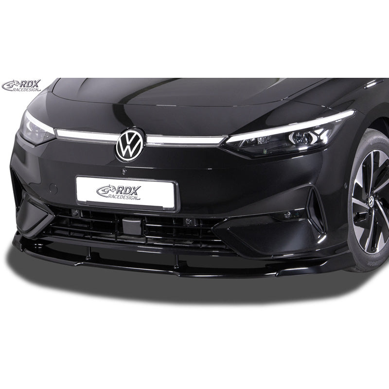 RDX Racedesign, Frontspoiler Vario-X, Passer til Volkswagen ID.7 2023-, Ubehandlet PUR-plast