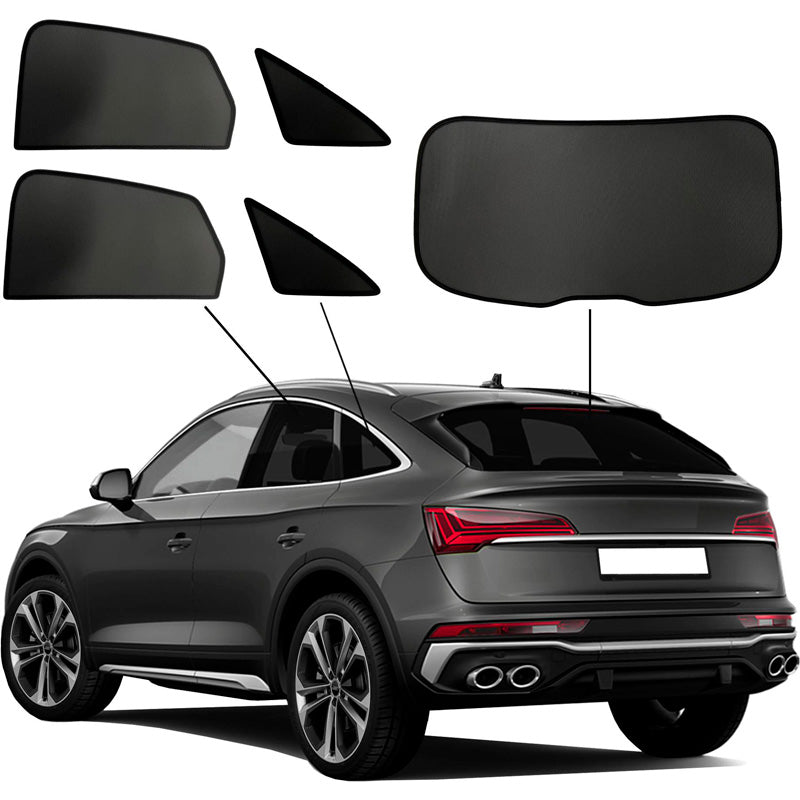 SunClip, Solgardin & Solskærm, passer til Audi Q5 Sportback (FYT) (2020-2025)