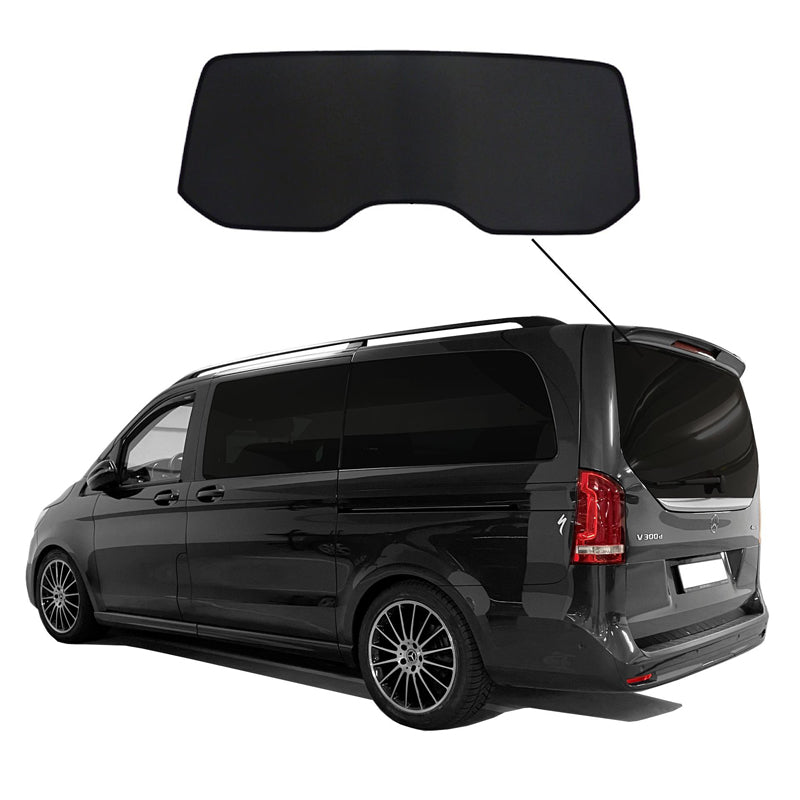 SunClip, cortina solar y parasol, compatible con Mercedes V-Class W447 (2014-2024, solo portón trasero)