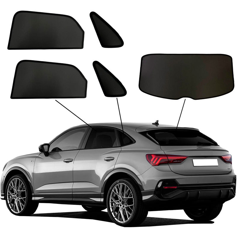SunClip, Pare-soleil & protection de l'intimité, convient pour Audi Q3 Sportback (F3N) (2019-)