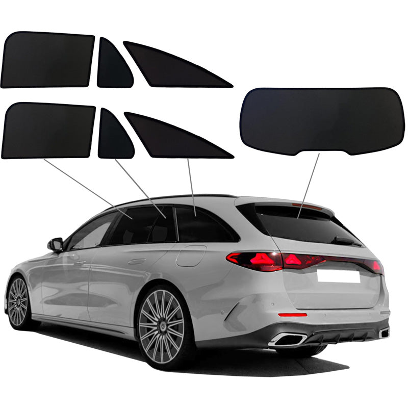 SunClip, sluneční clony & ochrana soukromí, vhodné pro Mercedes E-Class W214 Kombi (2023-)